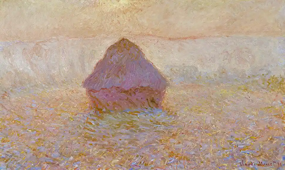 Grainstack, Sun in the Mist